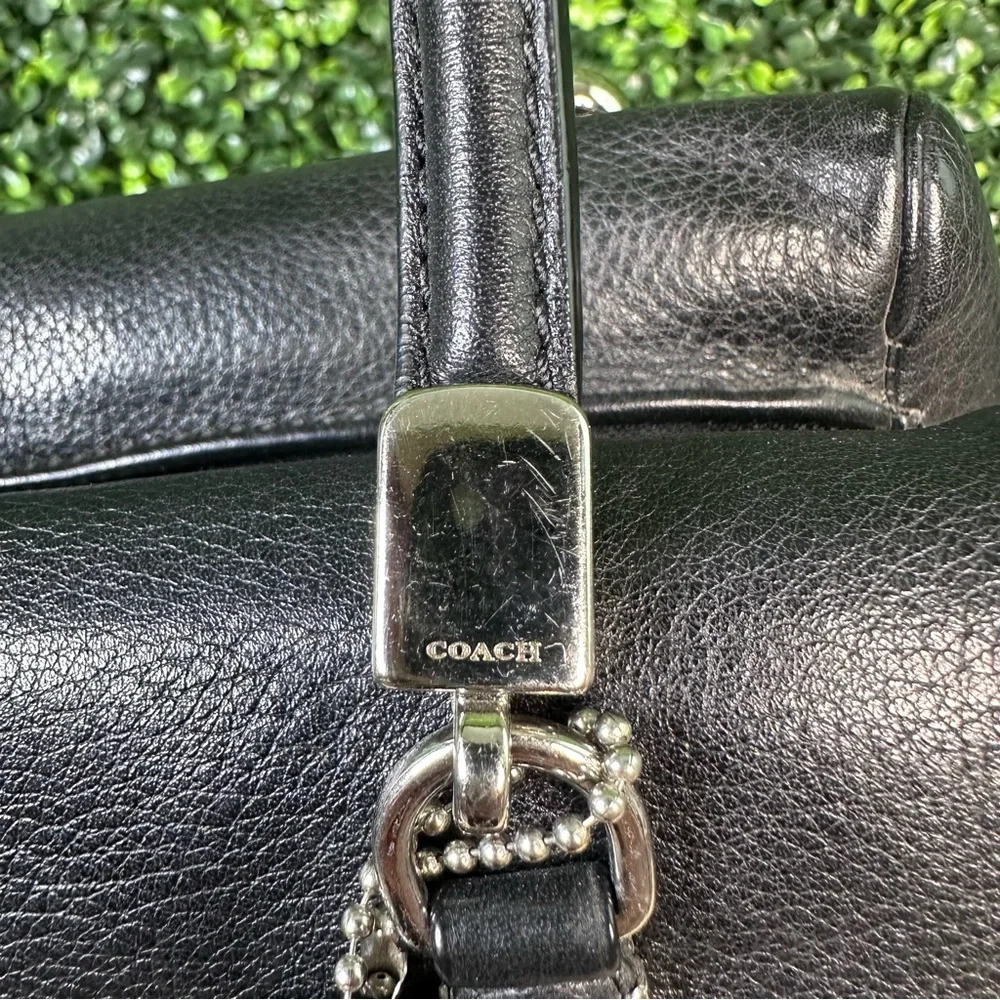 Coach Black MADISON SMALL‎ LEATHER MADELINE